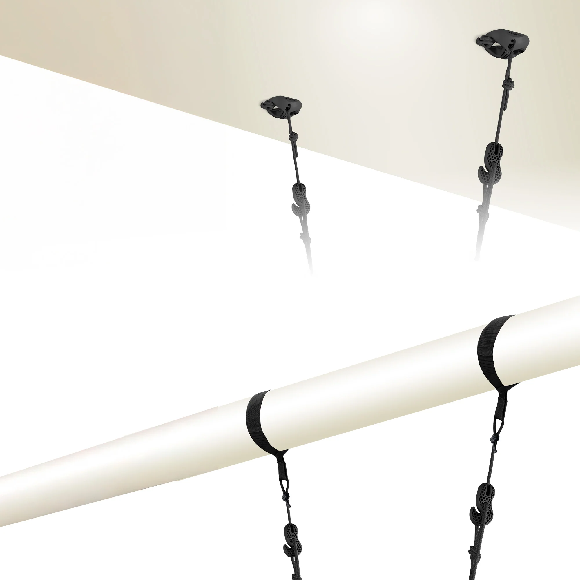 FlexMount 2point Black – Universelle Befestigung für Hängematten & Hängesessel (2-Punkt) - Image 3